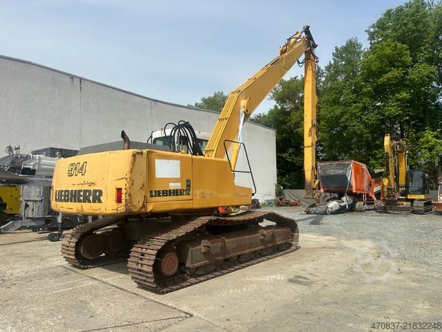 Pásový bagr LIEBHERR R 914 HDSL / LongFront / Böschung / Lang / Long