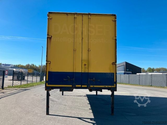 Swap body trailer KRONE Wechselbrücke Plane