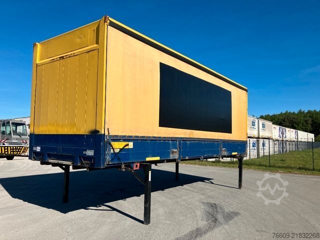 Swap body trailer KRONE Wechselbrücke Plane