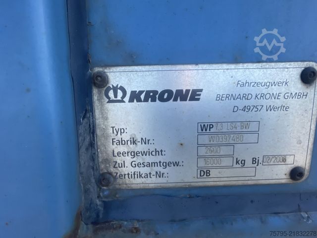 Swap body truck  BDF Wechselbrücke WP56 BDF-Wechselbrücken