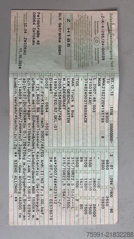Beverage truck MERCEDES-BENZ MB Antos Getränkeaufbau Schwenkwand Ladebordwand