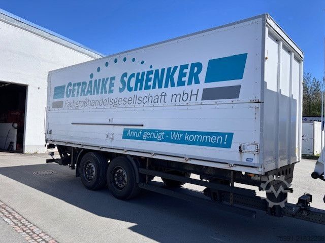 Beverage truck MERCEDES-BENZ MB Antos Getränkeaufbau Schwenkwand Ladebordwand