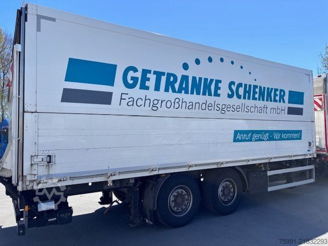 Beverage trailer ORTEN ag18t Anhänger gür Getränke mit Ladebordwand.