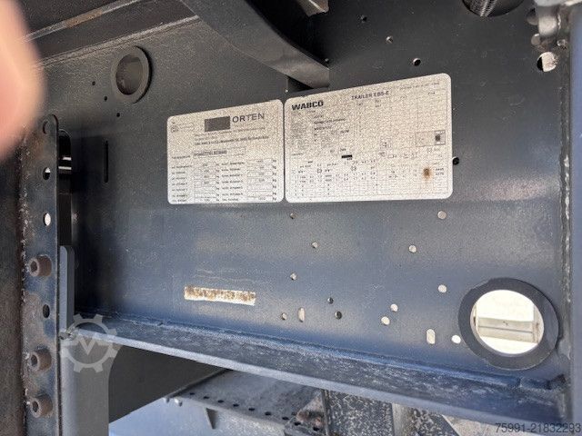 Beverage trailer ORTEN ag18t Anhänger gür Getränke mit Ladebordwand.