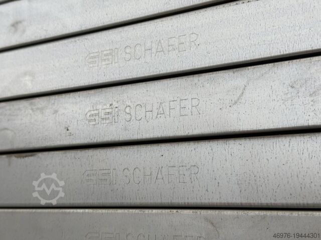 Boltfri reol, reol, magasinreol SSI Schäfer R3000 /Regallänge: 1,36 lfm. St.: 2.278 x 800 mm