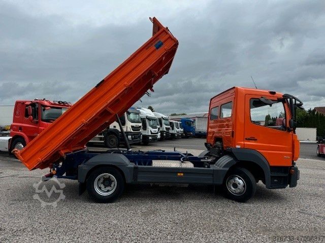 Three-way tipper van MERCEDES-BENZ Atego 818K Euro6  manuell Meiller3-Seiten-Kipper