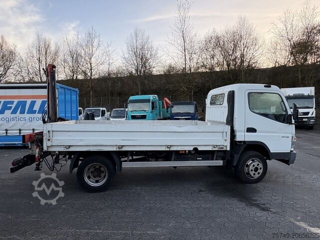Pick-up van Fuso FUSO 7C18 Canter Pritsche 3.8m Kran 2x hydr.
