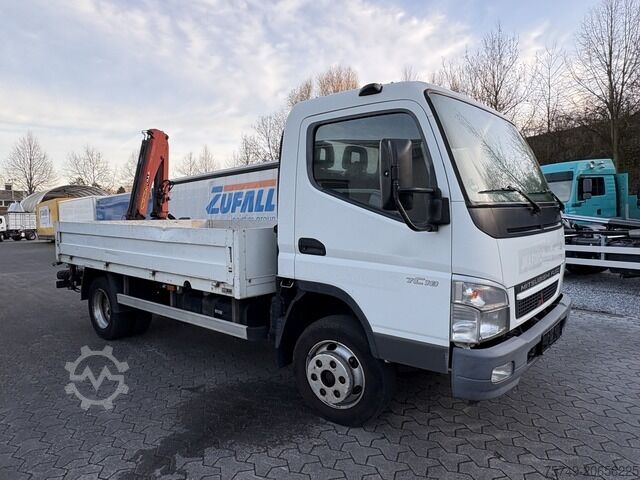 Pick-up van Fuso FUSO 7C18 Canter Pritsche 3.8m Kran 2x hydr.
