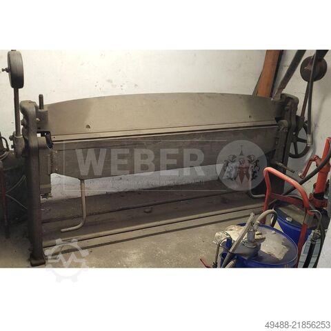 Biegemaschine Weingarten Schwenkbiegemaschine ALH
