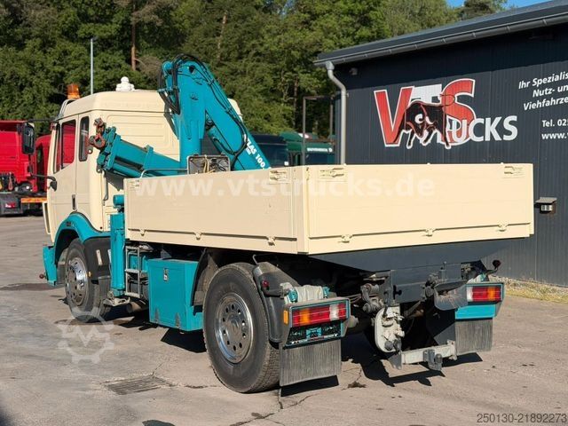 Trekker MERCEDES-BENZ 1729 4x2 Atlas 100.1LK, Pritschenaufbau & AHK