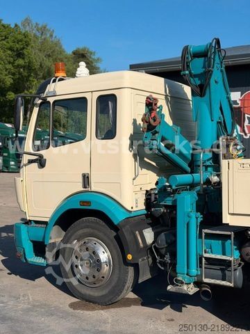 Trekker MERCEDES-BENZ 1729 4x2 Atlas 100.1LK, Pritschenaufbau & AHK