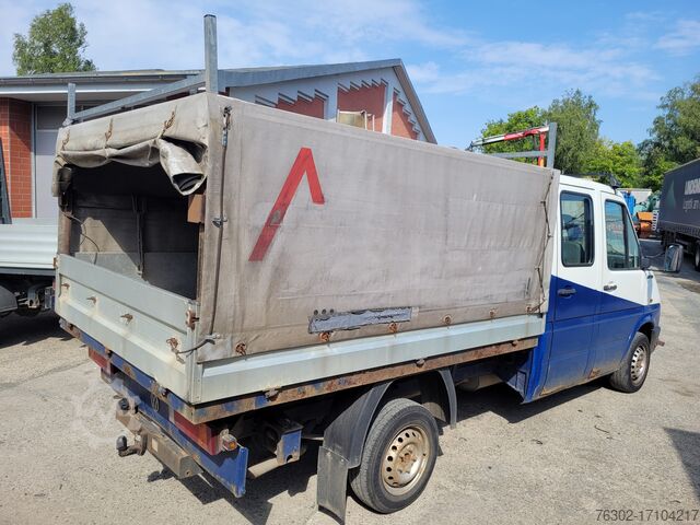 Transporter met dieplader & dekzeil Volkswagen LT 28 Doka Pritsche/Plane AHK