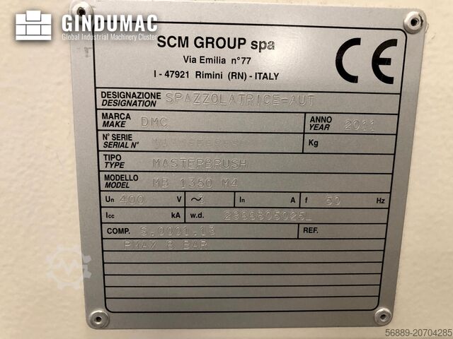 Belt Sander DMC MASTERBRUSH MB 1350 M4