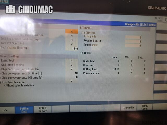 Vertical Machining Centre Hyundai WIA F500 +