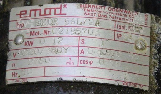 Drukblazer 4,2 m³/min Karl Klein DNG 2-2,5 (EX) e