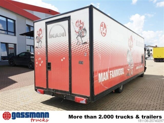 Testreszabott furgon MAN TGL 8.220 4x2 BL, Verkaufsaufbau, NUR 15.800KM!