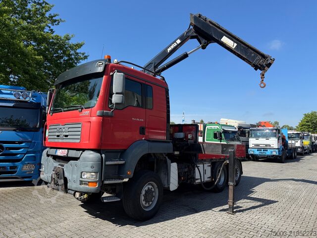 Grua montada em camião MAN TGA 28.430 6X4-4 Kran MKG 201 a3