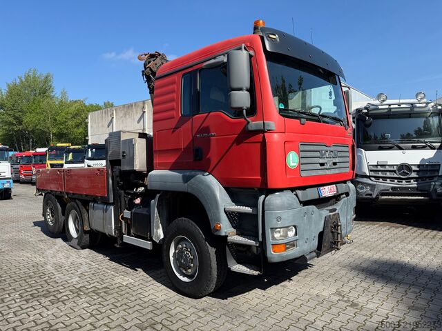 Grua montada em camião MAN TGA 28.430 6X4-4 Kran MKG 201 a3