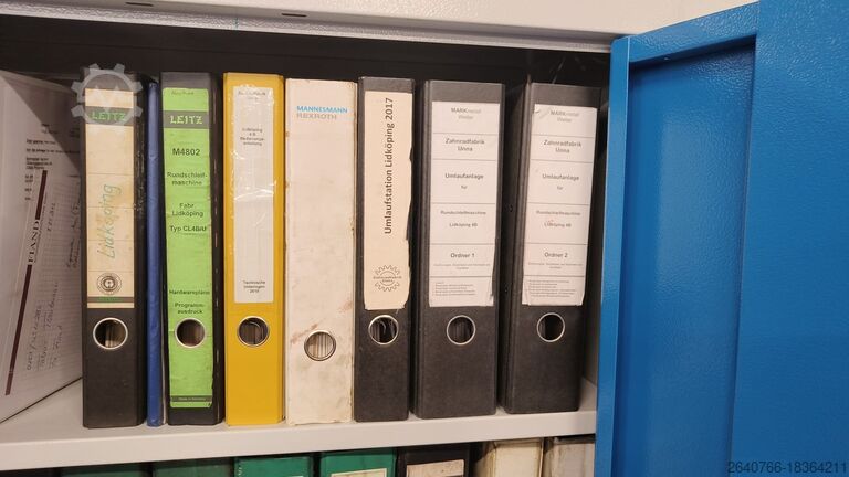 Mașină de rectificat cilindrică fără centru Lidköping 4B