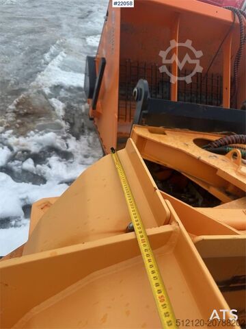 Stavební stroj Schmidt folding wing snow plough