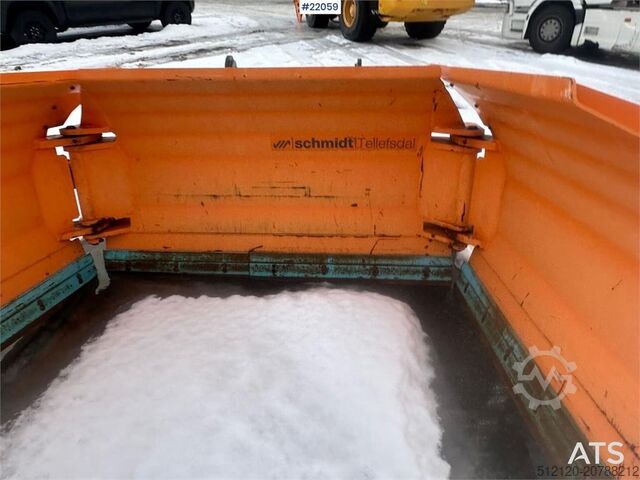 Bouwmachine Schmidt U-H2 folding wing plough