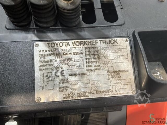  Toyota 7FGF25