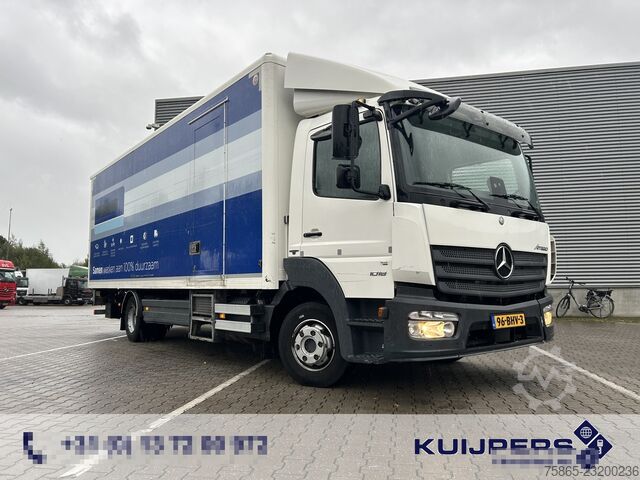 Mercedes-Benz Atego 1018 / 10 Ton / 574 bin km / 7 m kutu kasa / Yük asansörü / Muayene TUV 11-26 Mercedes-Benz Atego 1018 / 10 Ton / 574 dkm / Box 7 mtr / Loa...