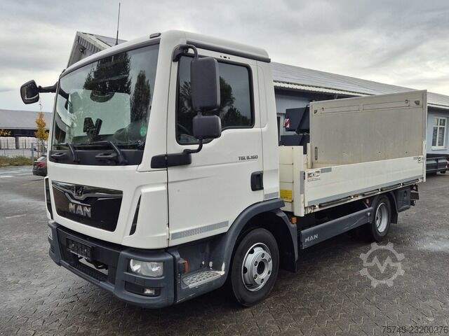 Pick-up panelvan man TGL 8.160 BL 1. Hand Pritsche LBW AHK3,5t