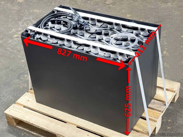 Baterie stivuitor 48V 3PZS 375AH - DIN A Linde E16/18 P60/80 T30 W08 - Still R06 Crown RT/- SC-/ SCT - Nissan - OM - Simai