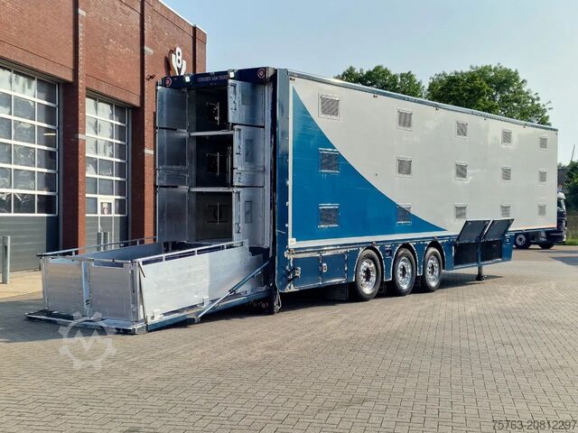 Transport af kvæg CUPPERS Boone construct - 3 deck livestock trailer - Ve...