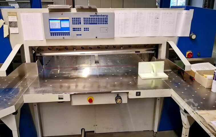 Papier snijmachine Wohlenberg 137 cut-tec
