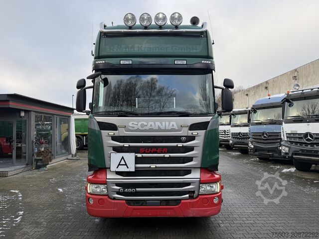 Standard tractor unit Scania R490 4X2 Topline