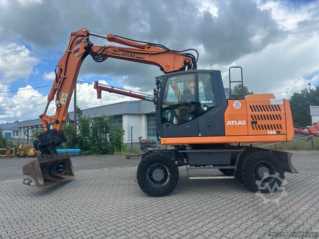 Hjulgrävare ATLAS 160 W **Löffelpaket + Greifer**