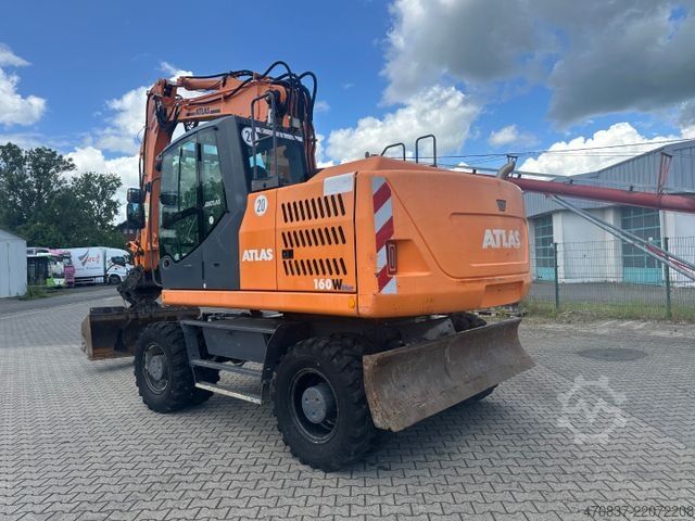 Hjulgrävare ATLAS 160 W **Löffelpaket + Greifer**