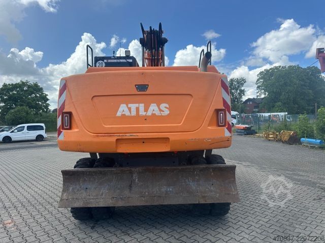 Hjulgrävare ATLAS 160 W **Löffelpaket + Greifer**