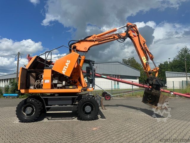 Hjulgrävare ATLAS 160 W **Löffelpaket + Greifer**