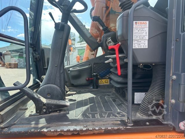 Hjulgrävare ATLAS 160 W **Löffelpaket + Greifer**
