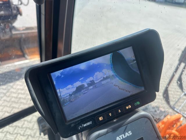 Mobilbagger ATLAS 160 W **Löffelpaket + Greifer**