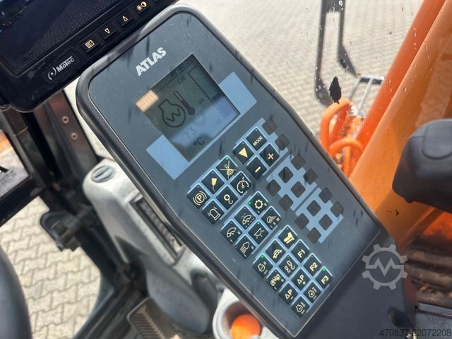 Mobilbagger ATLAS 160 W **Löffelpaket + Greifer**