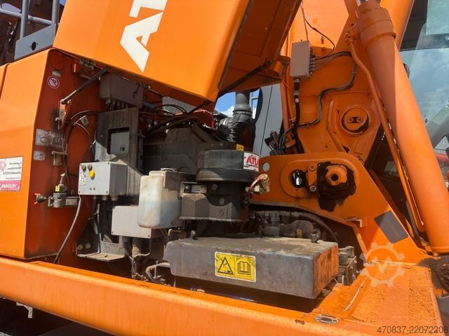 Mobilbagger ATLAS 160 W **Löffelpaket + Greifer**