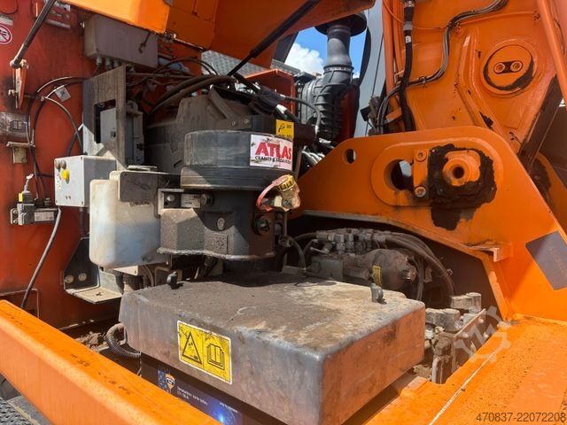 Mobilbagger ATLAS 160 W **Löffelpaket + Greifer**
