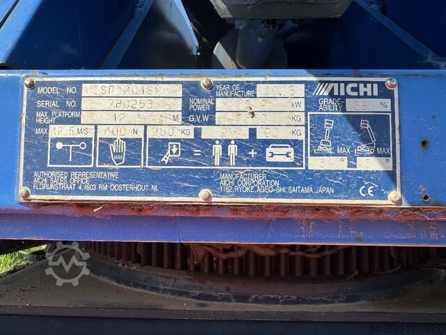 Teleskopická plošina Aichi SR 12 C