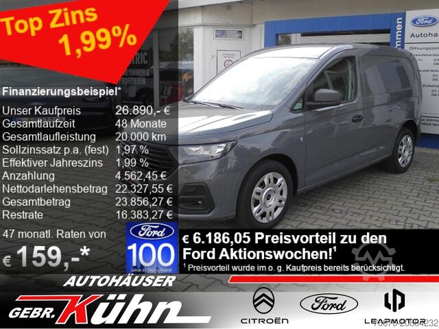 Kastenwagen FORD Transit Connect L1 Trend- Holzboden, Allw., Navi