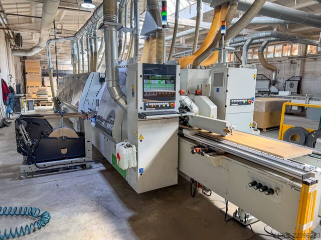 Dubbelzijdige kantenaanlijmmachine BIESSE STREAM C SB2/11.0