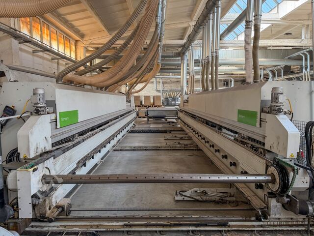 Dubbelzijdige kantenaanlijmmachine BIESSE STREAM SB2 11.5