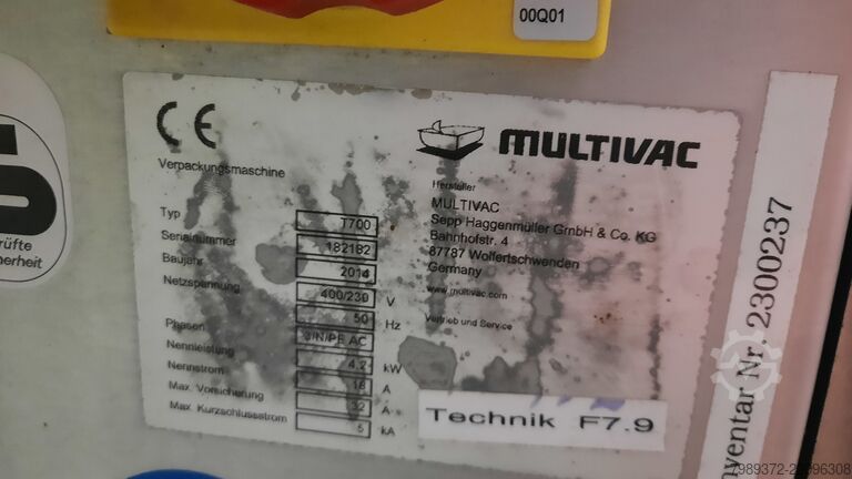 Multivac T 700 Multivac T700 