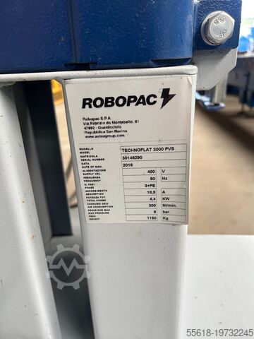 Foliewikkelaar robopack technoplat 3000 pvs