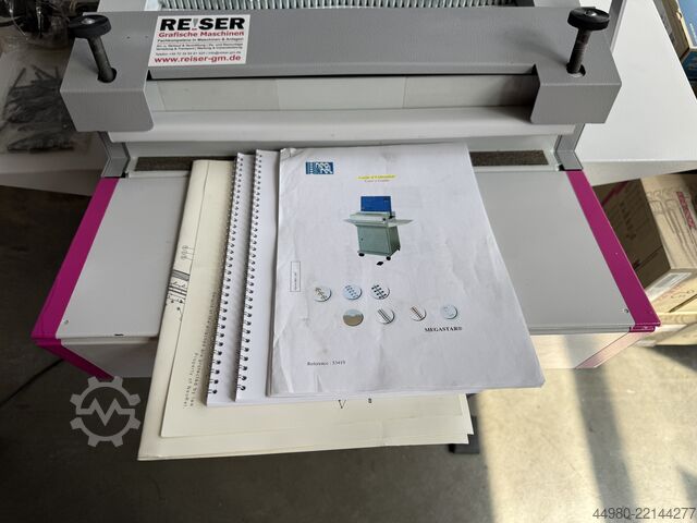 Book binding machine Neorel Megastar Wire Punching / Locking System