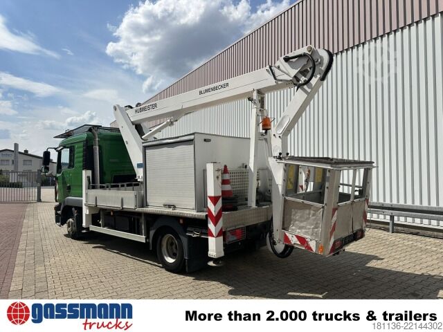 Anpassad skåpbil MAN TGL 8.180 4X2 BB, EEV, Blumenbecker