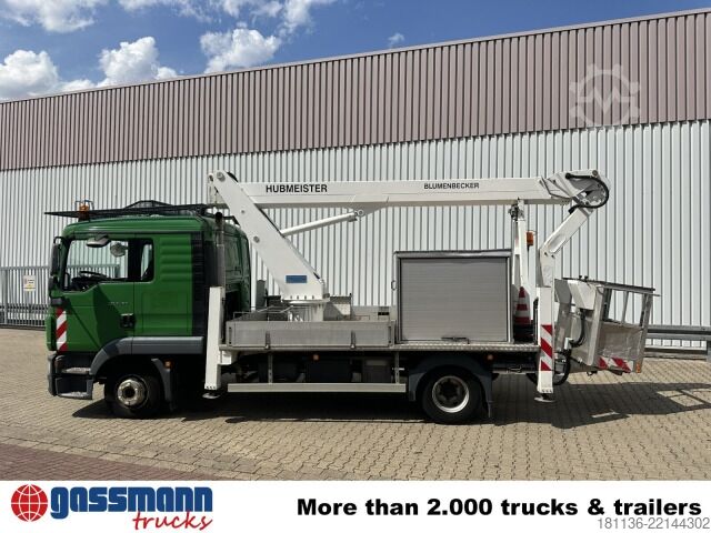 Anpassad skåpbil MAN TGL 8.180 4X2 BB, EEV, Blumenbecker
